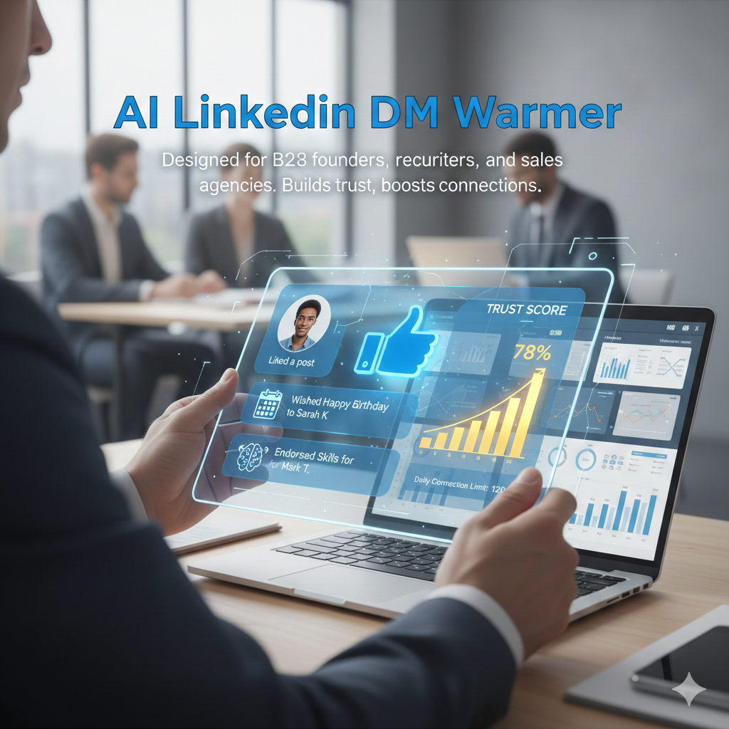 AI LinkedIn DM Warmer